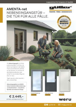 weru AMENTA Aktions-Prospekt